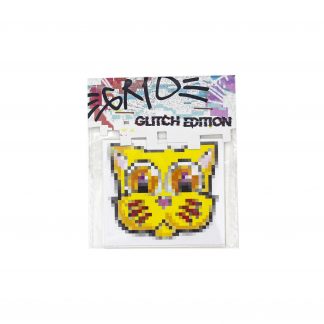 Pack de pegatinas Grid Glitch Edition 01 del artista Álvaro Sánchez del Castillo del proyecto Grid el gato