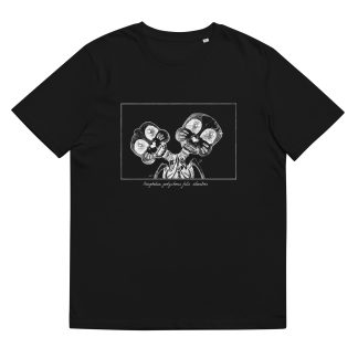Camiseta Grid Bicephalus de color negro