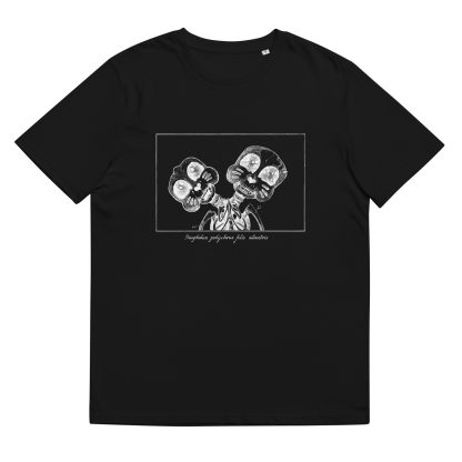 Camiseta Grid Bicephalus de color negro